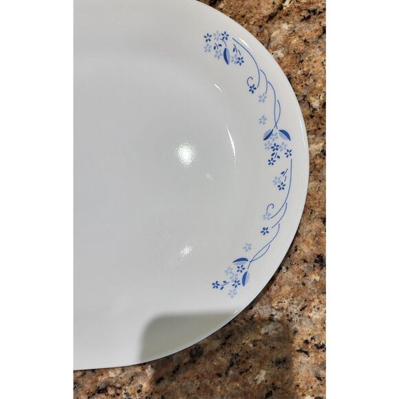 Corelle Provincial Blue Platter 12 1/4" Meat Platter Vintage - Picture 10 of 11